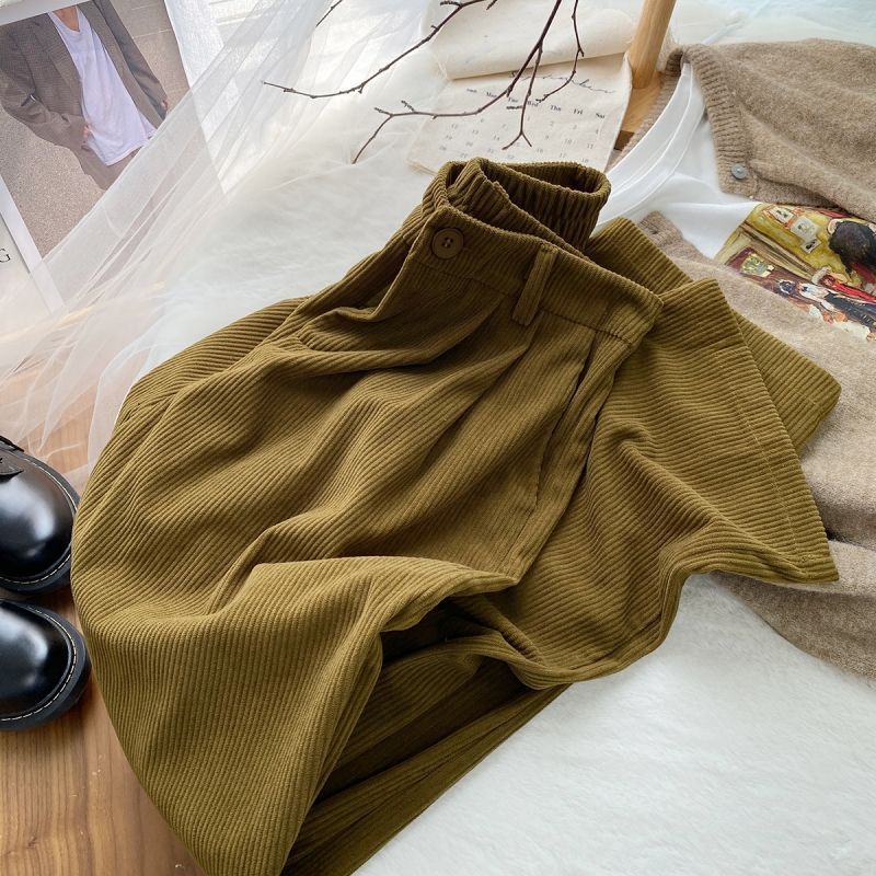 Women's Corduroy Straight Leg Pants