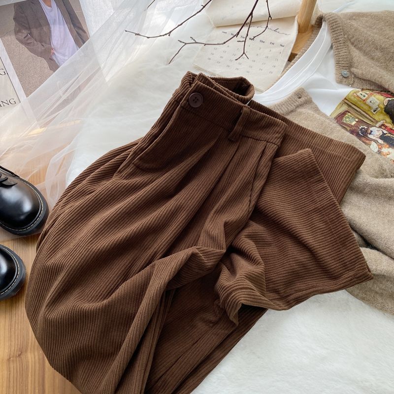 Women's Corduroy Straight Leg Pants