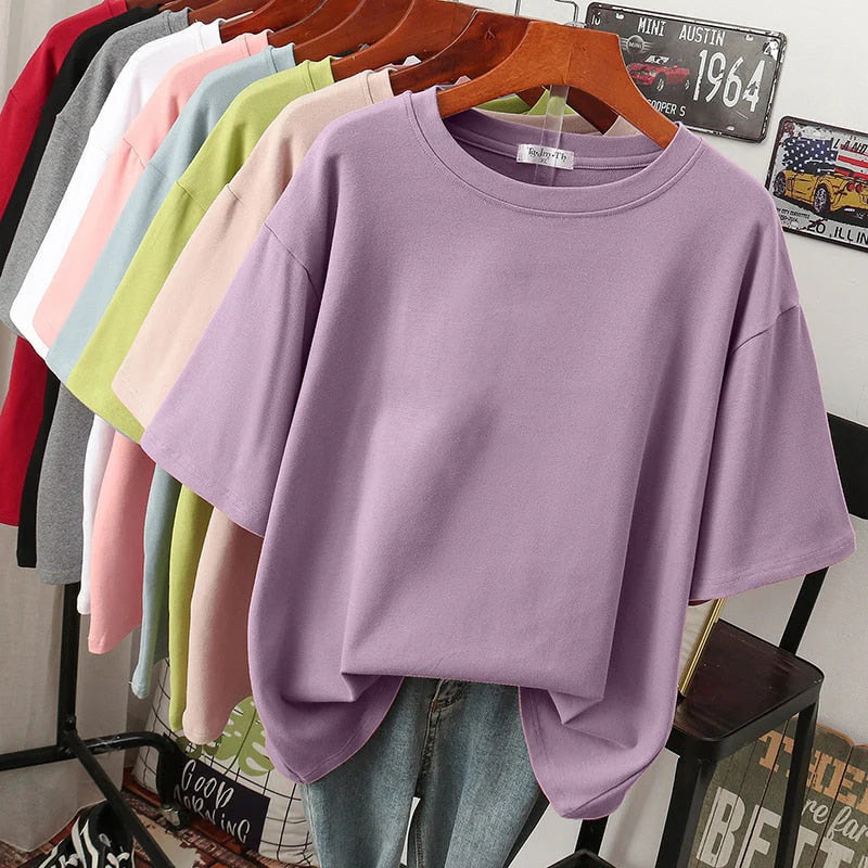 Summer T-shirt Custom Work Short Sleeve