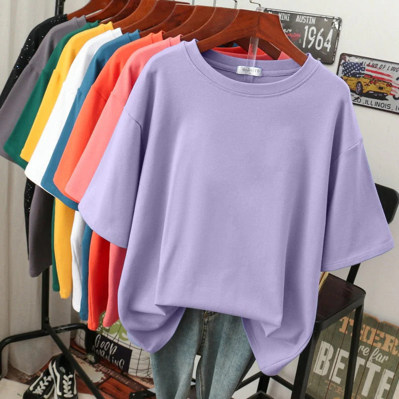Summer T-shirt Custom Work Short Sleeve