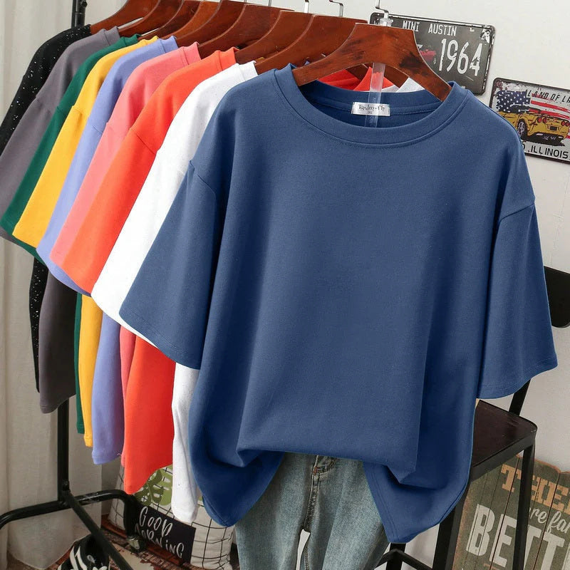 Summer T-shirt Custom Work Short Sleeve