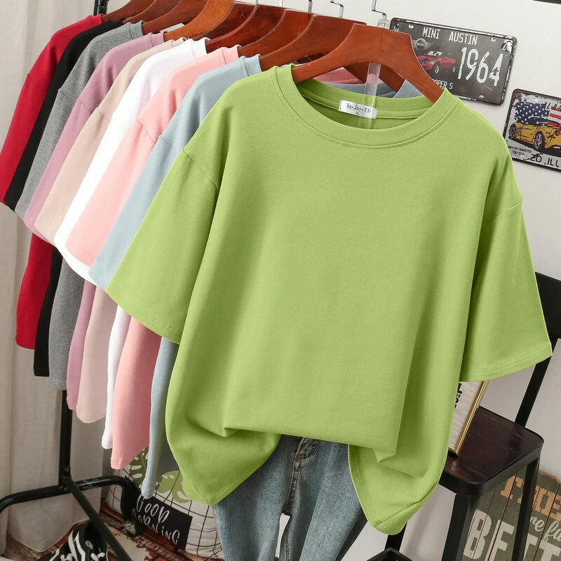 Summer T-shirt Custom Work Short Sleeve