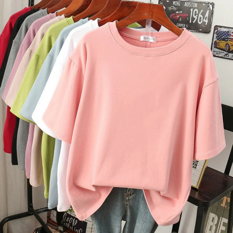 Summer T-shirt Custom Work Short Sleeve